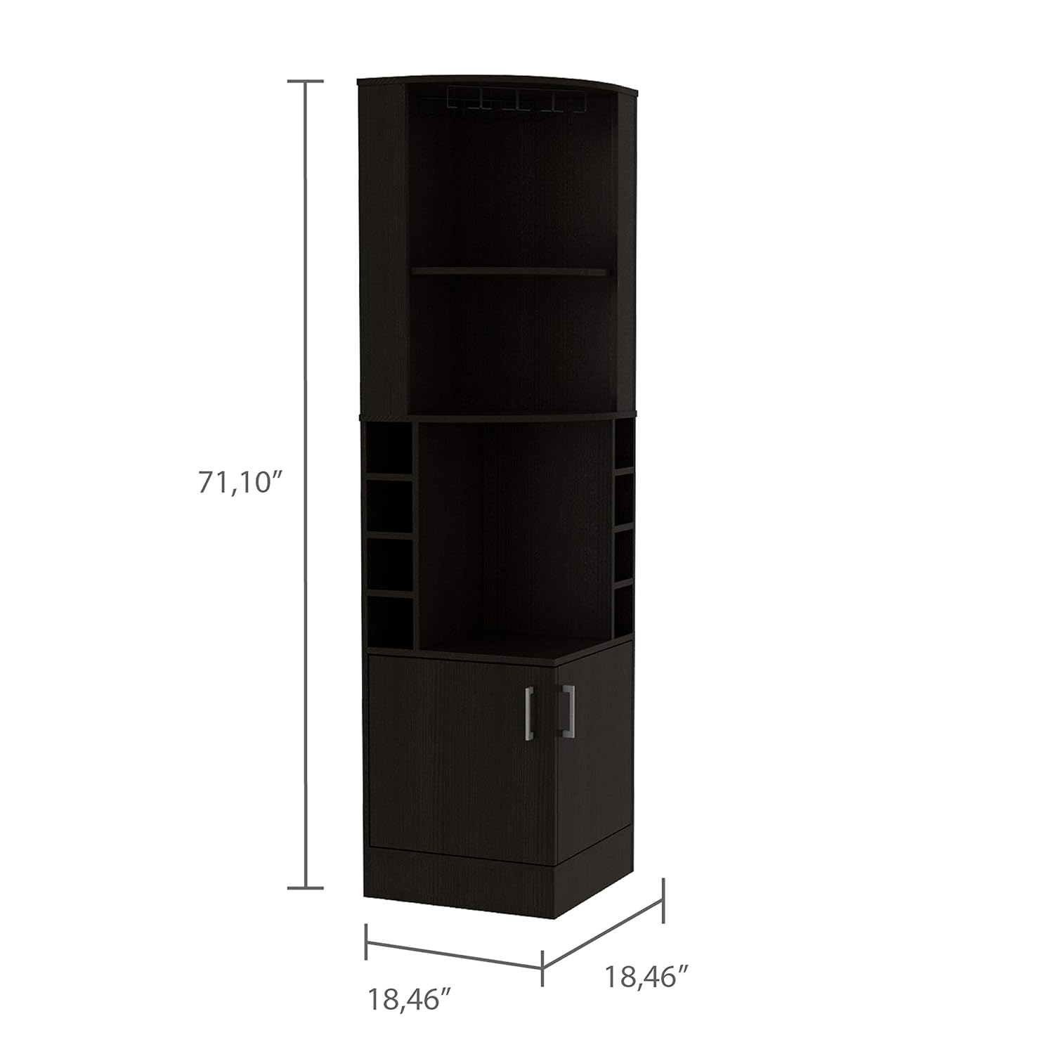 Угловой барный шкаф с 2 полкам – обзор и цена Home Bar Shelves