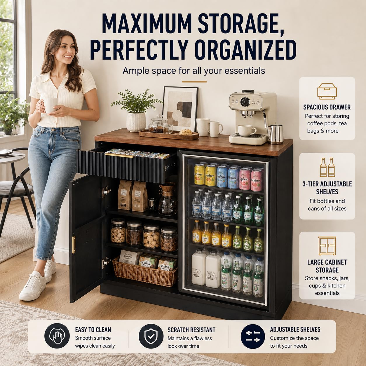 Кофейный шкаф с холодильной ка – обзор и цена Home Bar And Fridge