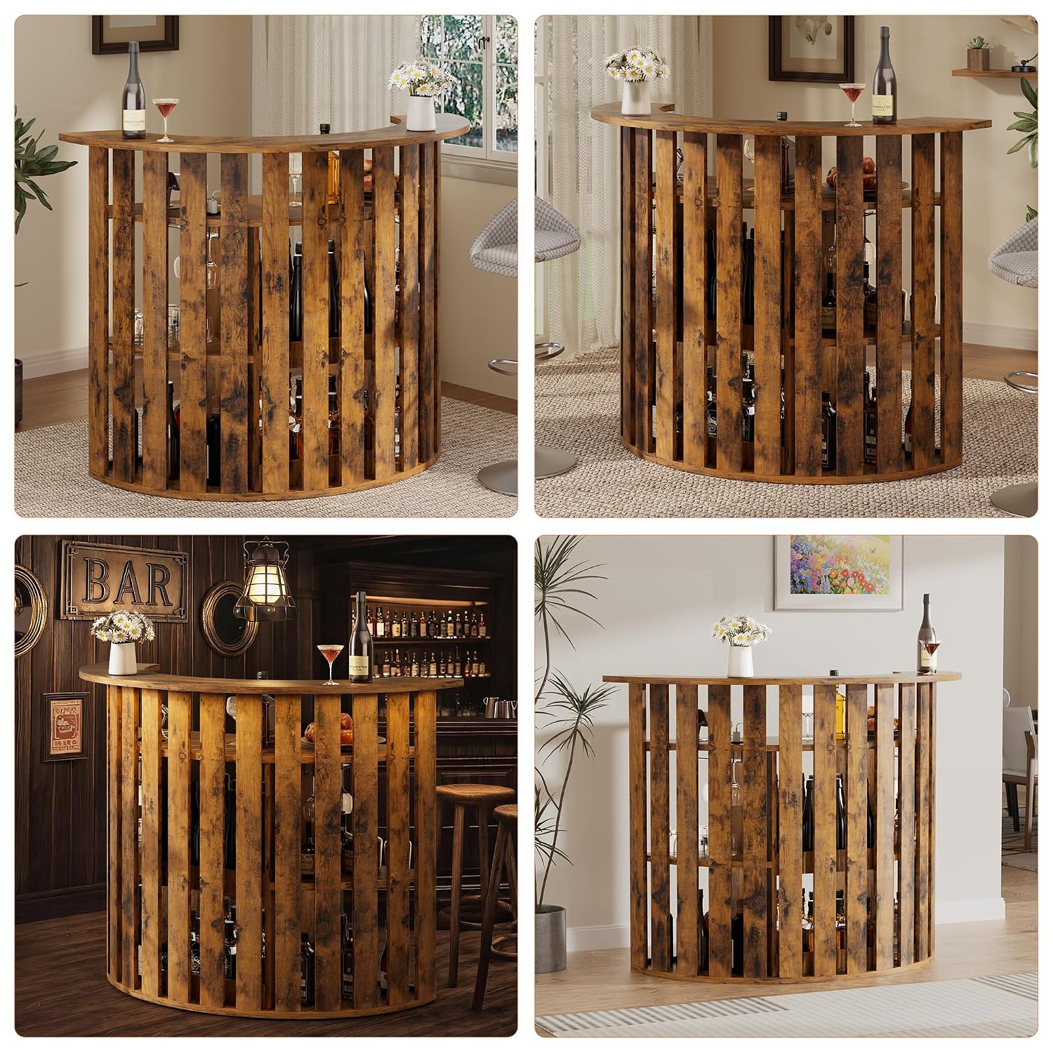 Деревянный барный шкаф в дерев – обзор и цена Home Bar And Fridge