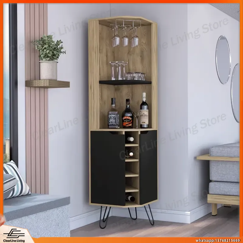 Угловой барный шкаф с 6 встрое – обзор и цена Home Bar Shelves