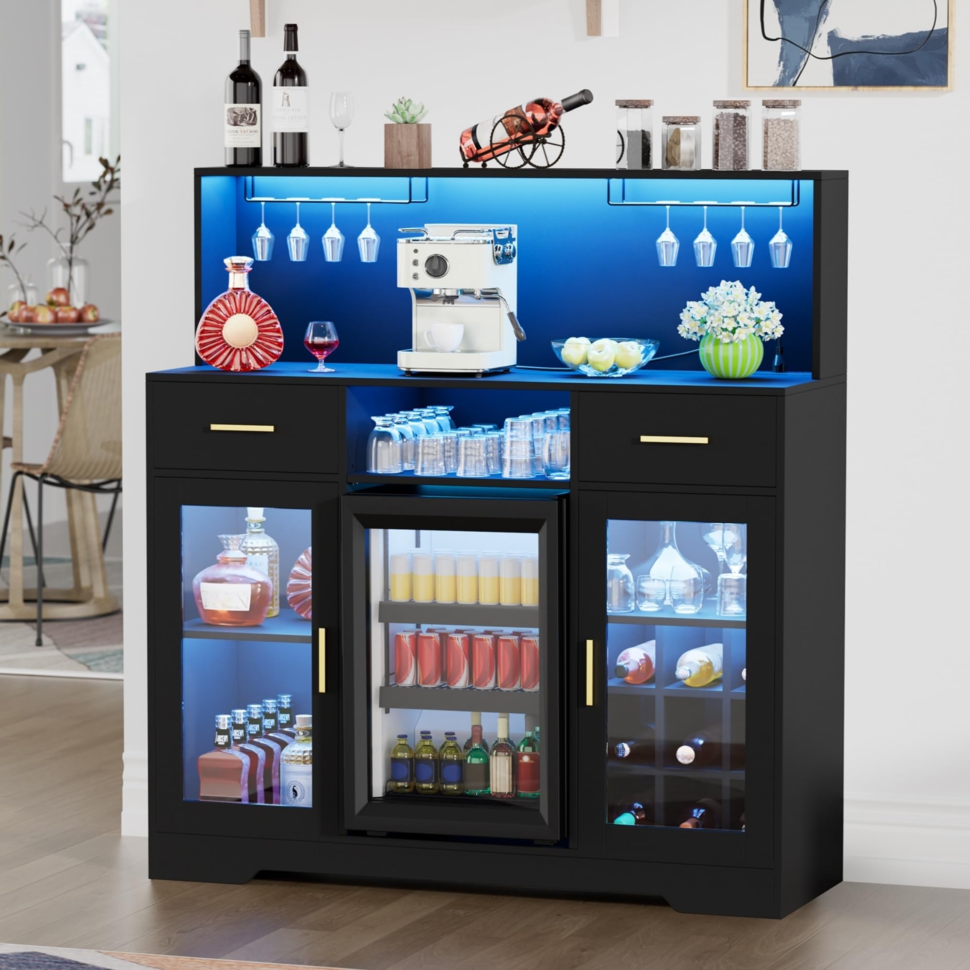 Мини-холодильник с местом для  – обзор и цена Home Bar And Fridge