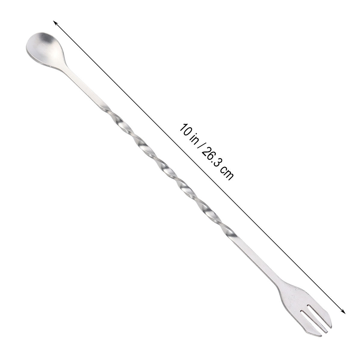 Коктейльная ложка-вилка из нер – обзор и цена Bar Spoon Twisted
